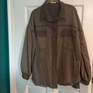 Oversized Button Down Shirt